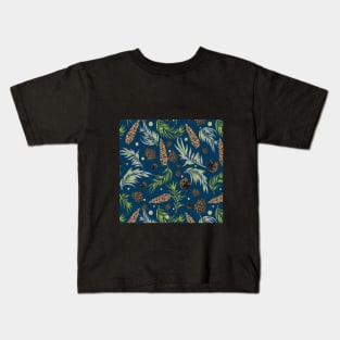 #Christmas #Pattern #Pine #Snow 10 Kids T-Shirt